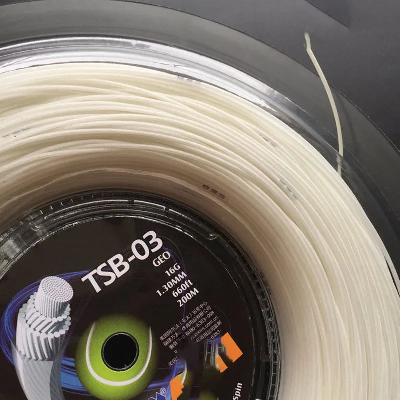 š§µ Alpha Nylon Tennis String ā 200m Reel | 1.30mm Hexagonal Soft Control Line