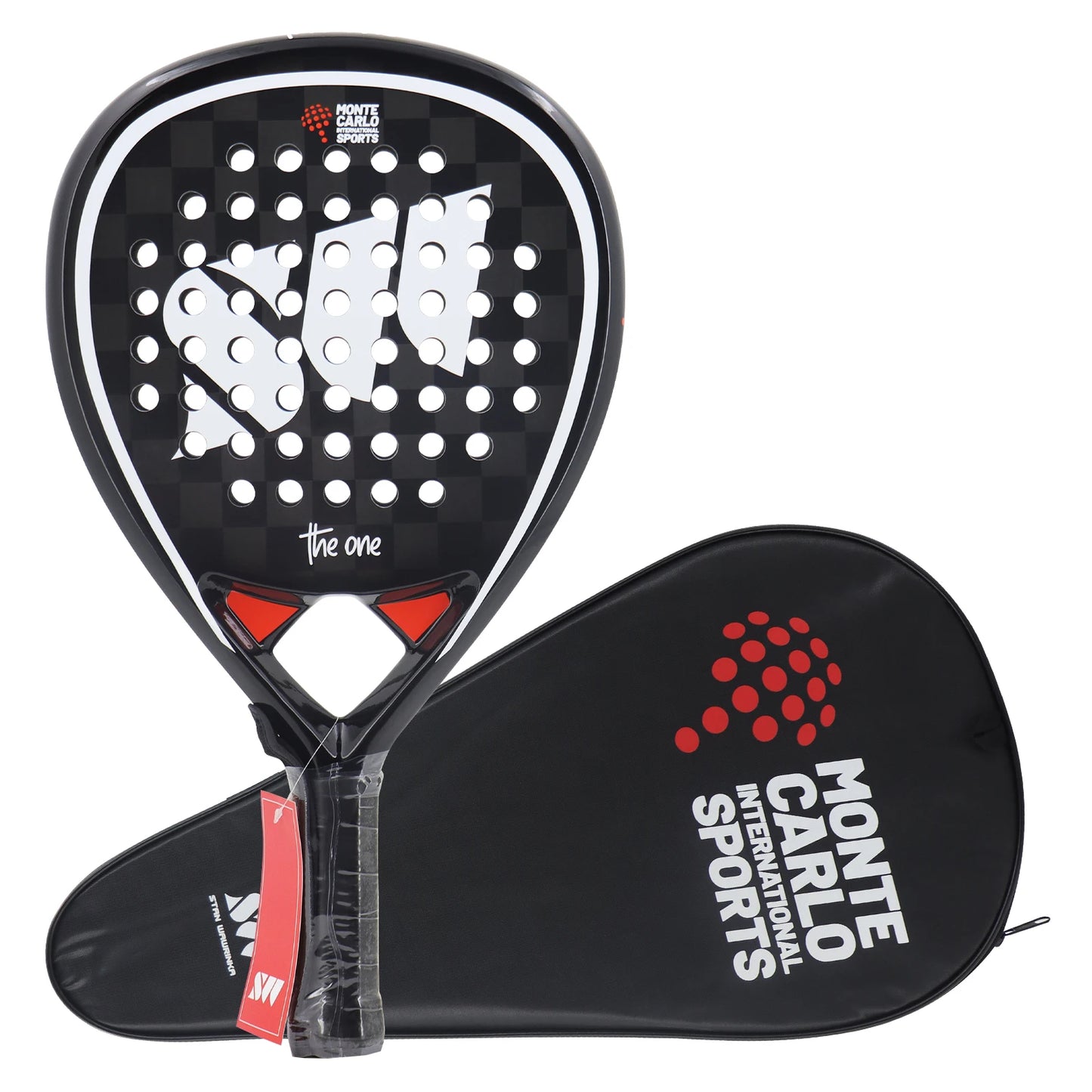🎾 Premium Carbon Fiber Padel Racket – 3K/18K Surface + EVA Memory Foam