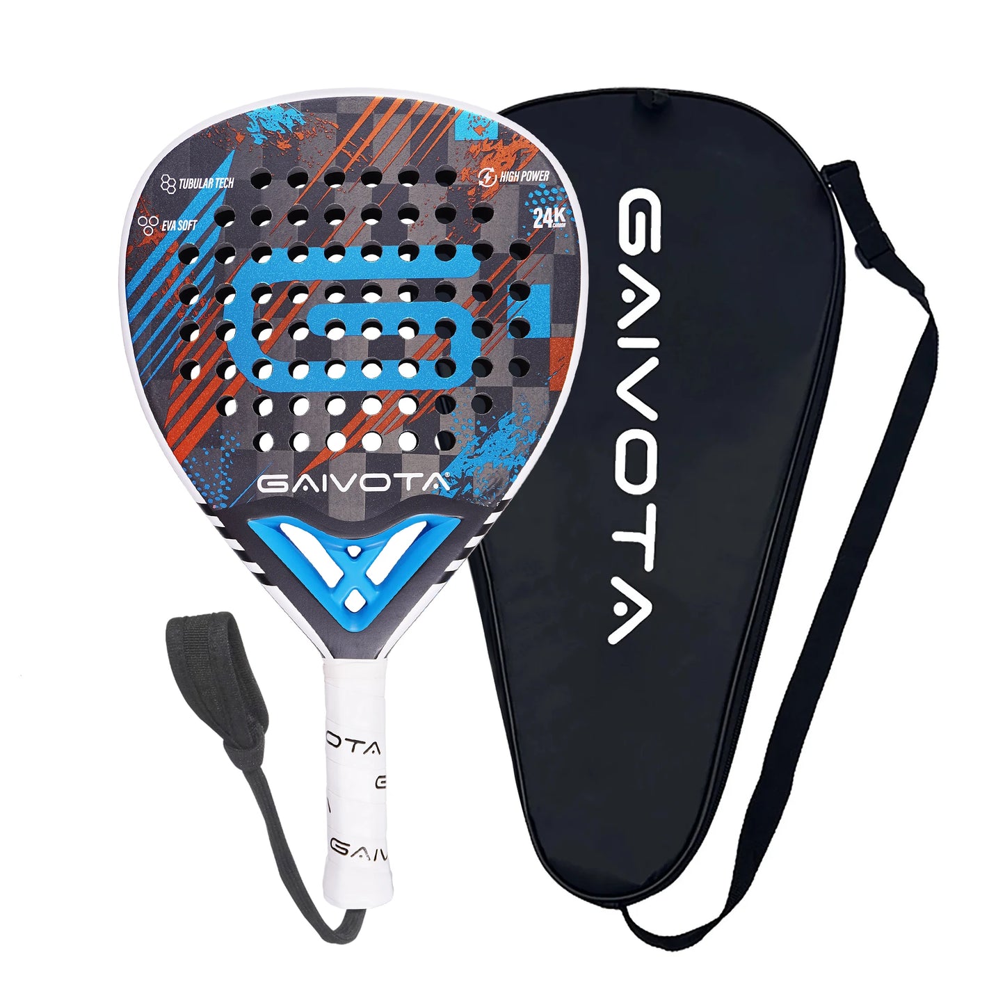 🪶 GAIVOTA 800PRO Padel Racket – 24K Carbon Fiber + EVA Core
