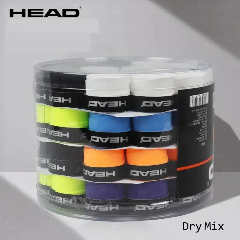 🏷️ HEAD Overgrip Tape – 60pcs Anti-Slip Sweatband Wraps for Tennis & Padel