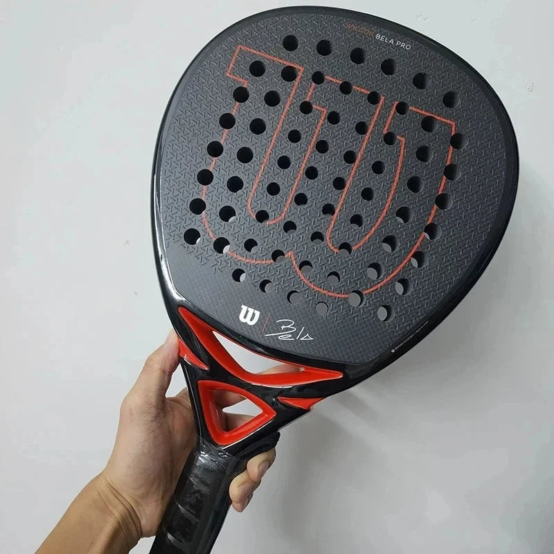 š Wilson Professional Padel Racket ā Carbon Fiber Diamond Shape + EVA Memory Foam Core