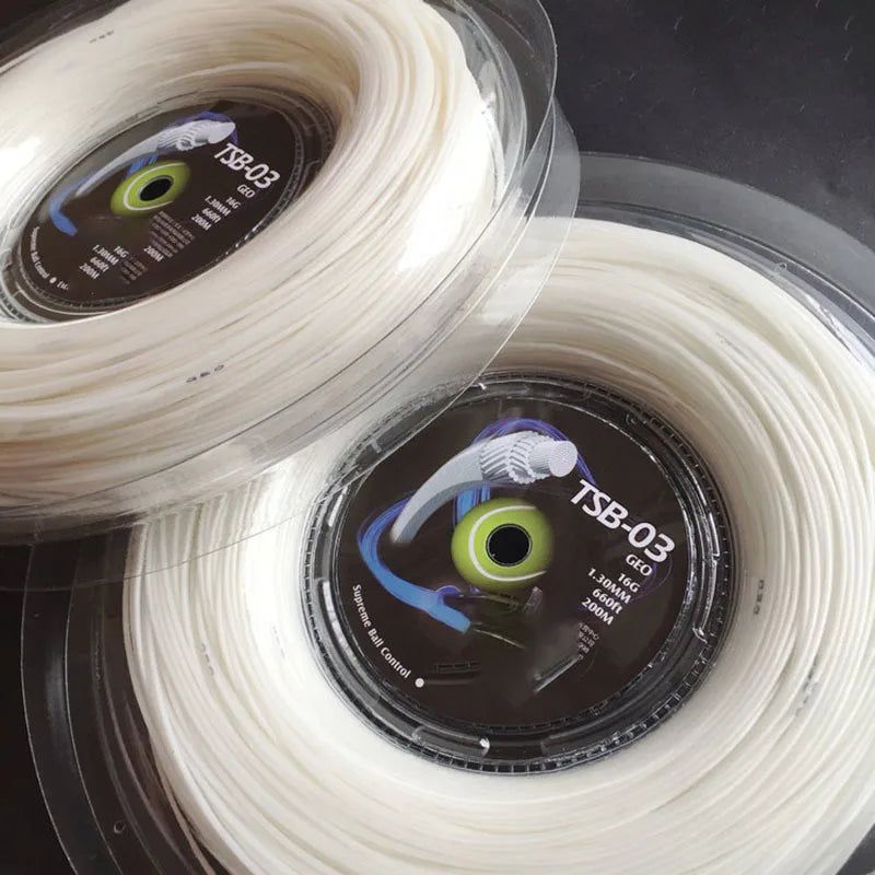 🧵 Alpha Nylon Tennis String – 200m Reel | 1.30mm Hexagonal Soft Control Line