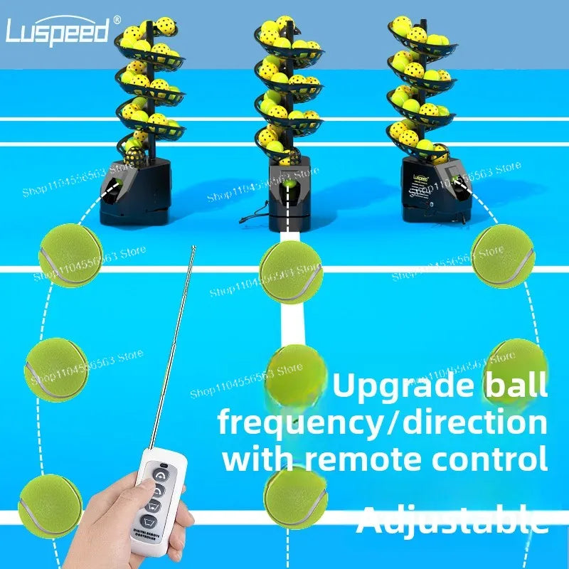 🏓 Universal Ball Launcher – Self-Serve Tennis & Pickleball Trainer