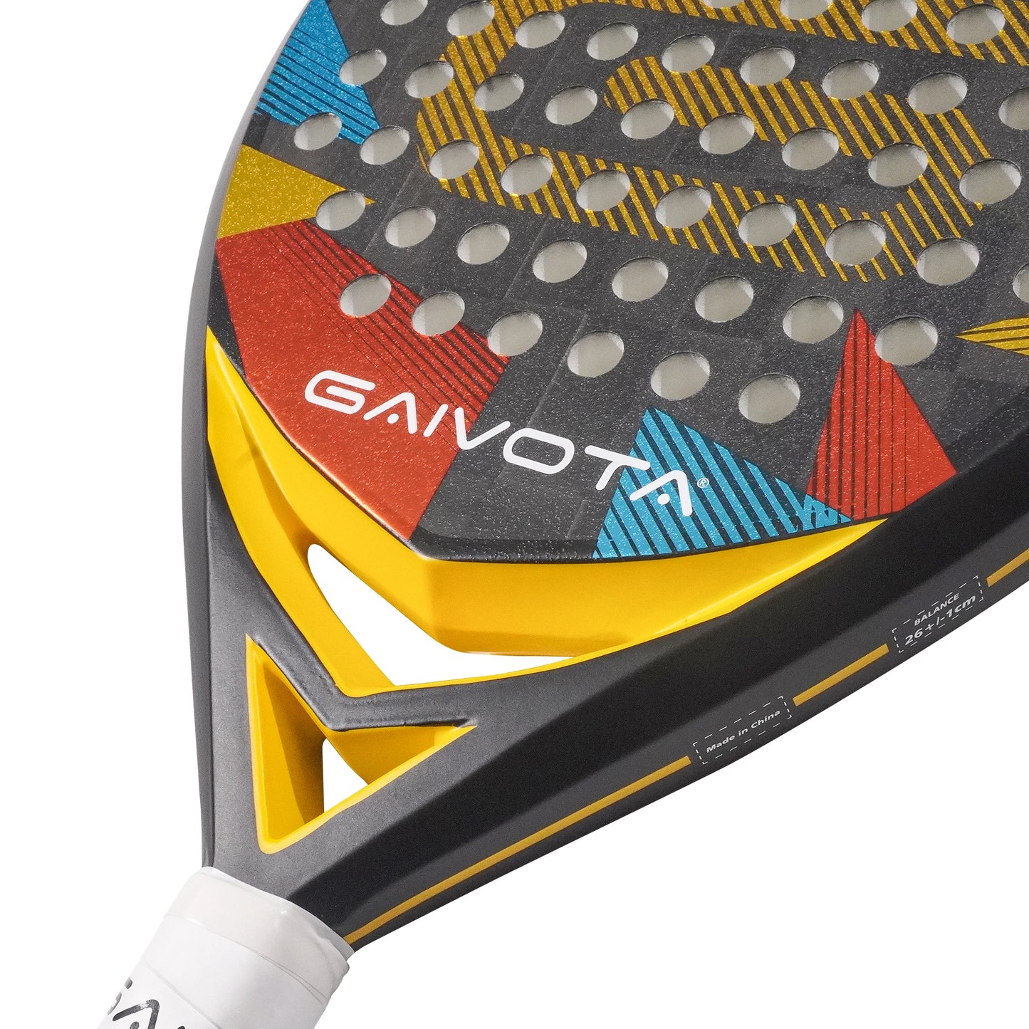 🛡️ GAIVOTA 700PRO Padel Racket – 24K Carbon Surface + High-Density EVA Core