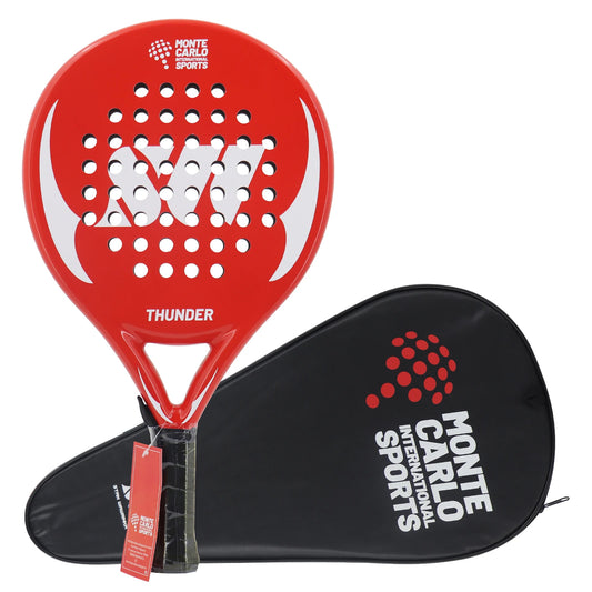 🎾 Premium Carbon Fiber Padel Racket – 3K/18K Surface + EVA Memory Foam