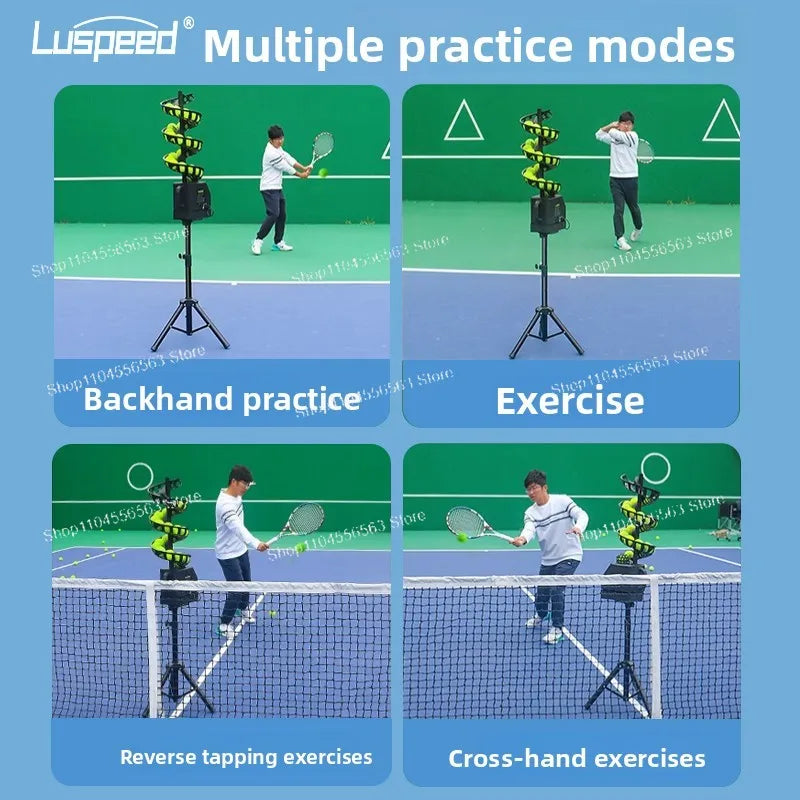 🏓 Universal Ball Launcher – Self-Serve Tennis & Pickleball Trainer