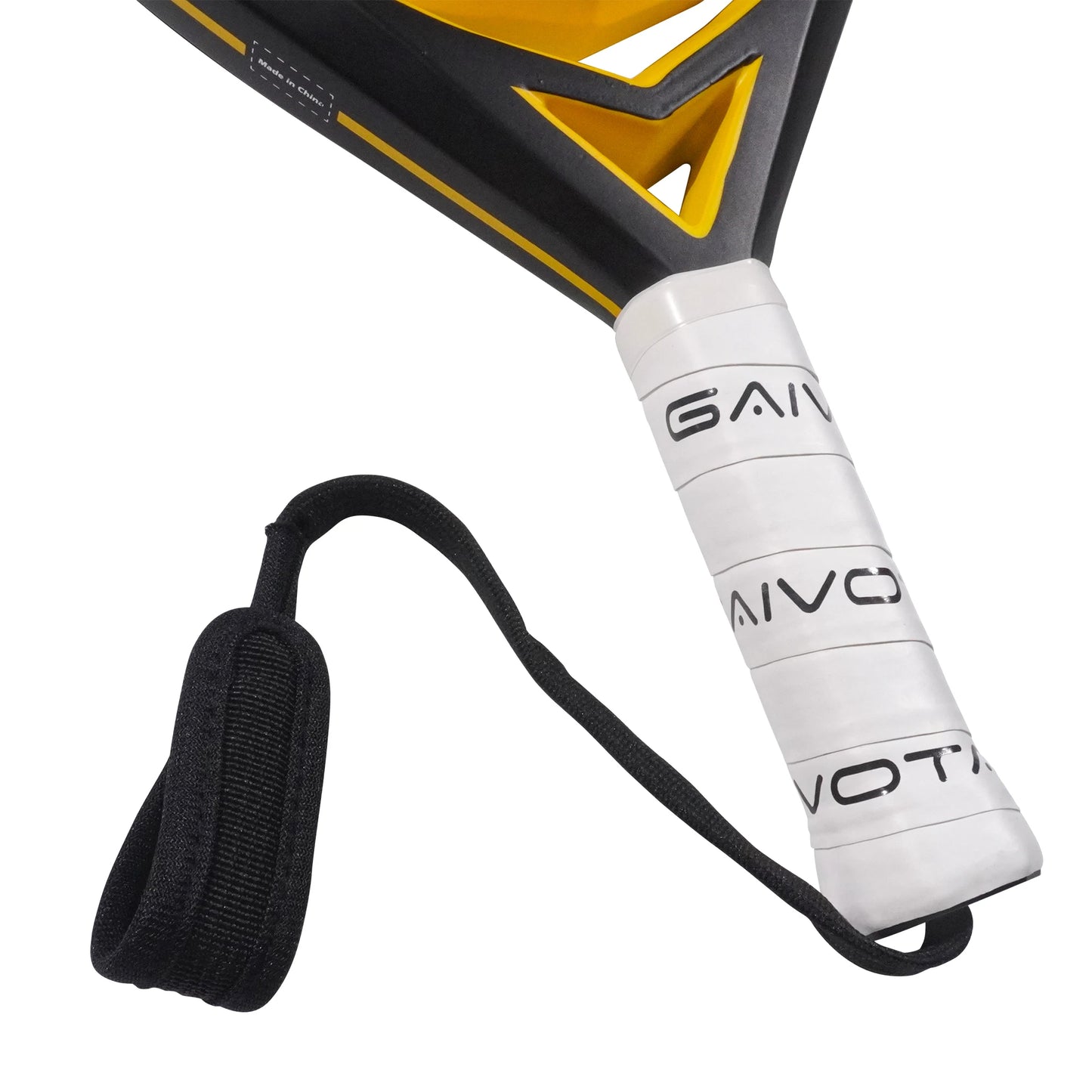 🛡️ GAIVOTA 700PRO Padel Racket – 24K Carbon Surface + High-Density EVA Core