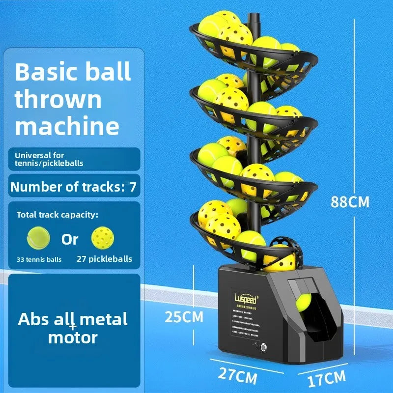 🏓 Universal Ball Launcher – Self-Serve Tennis & Pickleball Trainer