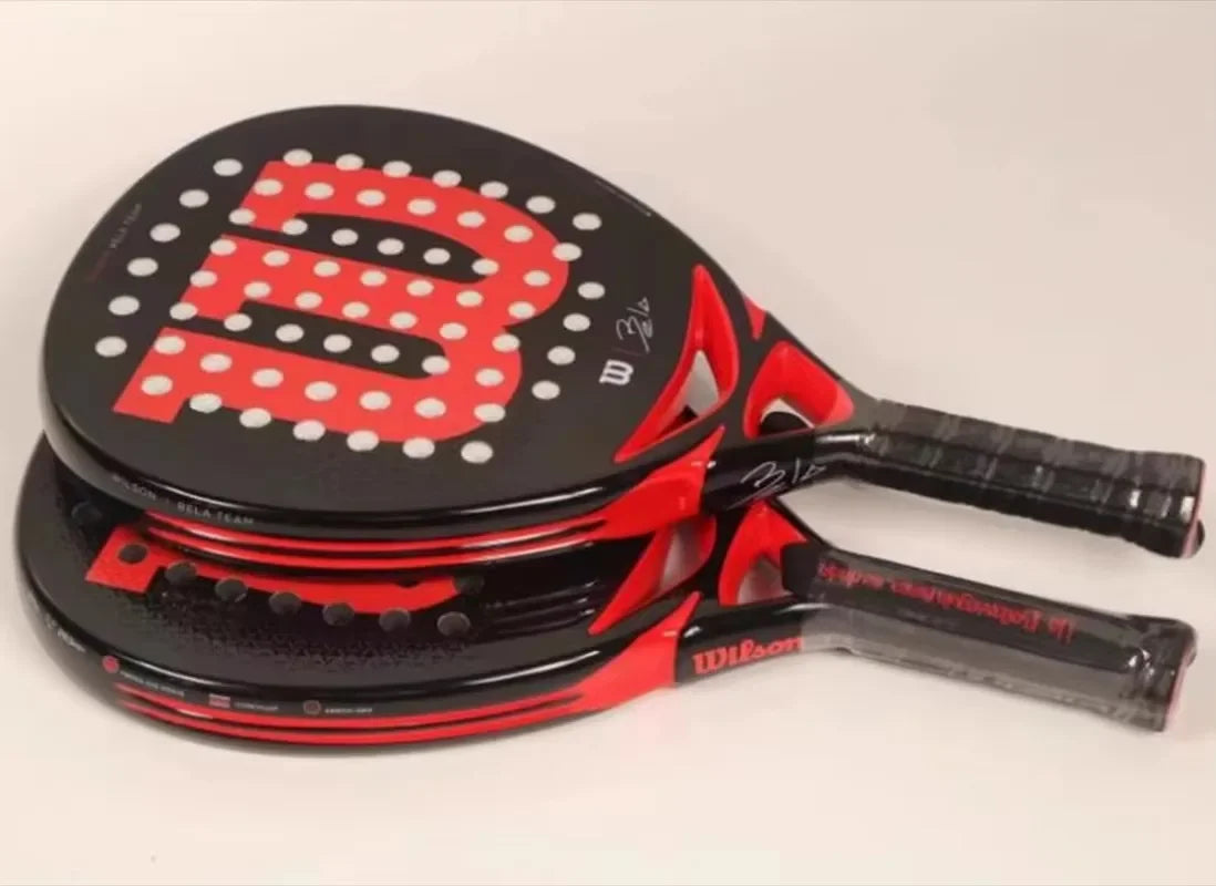 💎 Wilson Professional Padel Racket – Carbon Fiber Diamond Shape + EVA Memory Foam Core
