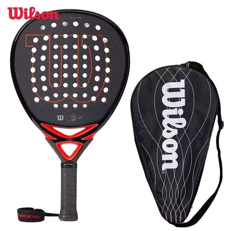 💎 Wilson Professional Padel Racket – Carbon Fiber Diamond Shape + EVA Memory Foam Core