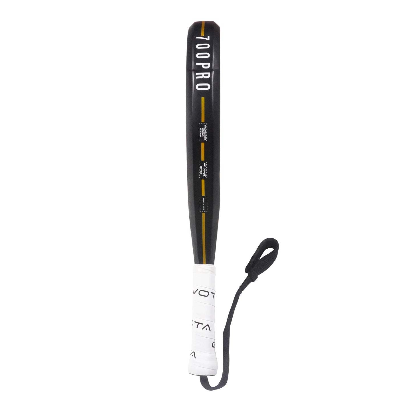 🛡️ GAIVOTA 700PRO Padel Racket – 24K Carbon Surface + High-Density EVA Core