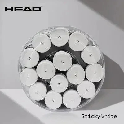 🏷️ HEAD Overgrip Tape – 60pcs Anti-Slip Sweatband Wraps for Tennis & Padel