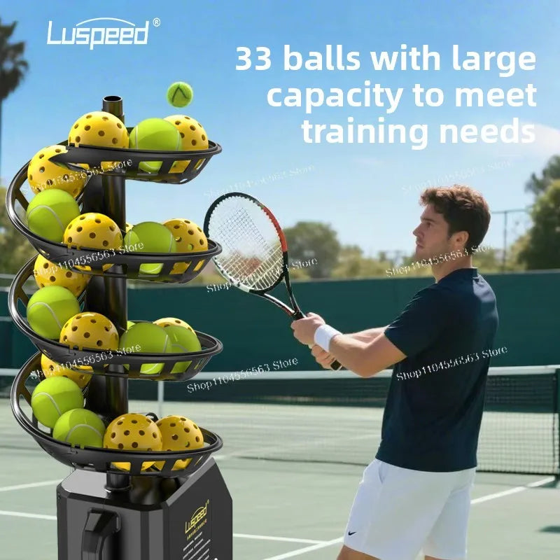 🏓 Universal Ball Launcher – Self-Serve Tennis & Pickleball Trainer