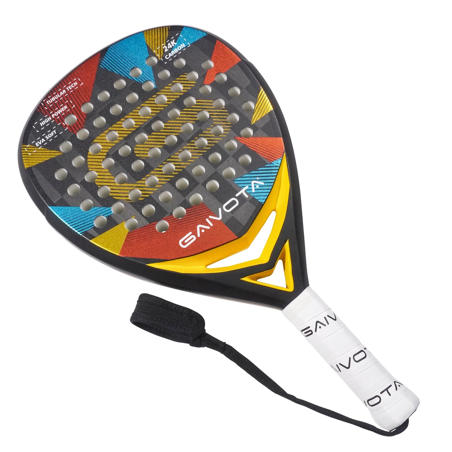 🛡️ GAIVOTA 700PRO Padel Racket – 24K Carbon Surface + High-Density EVA Core
