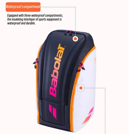 🎒 Babolat RH PERF Padel & Tennis Racket Backpack – Large Capacity, Dual-Strap Design