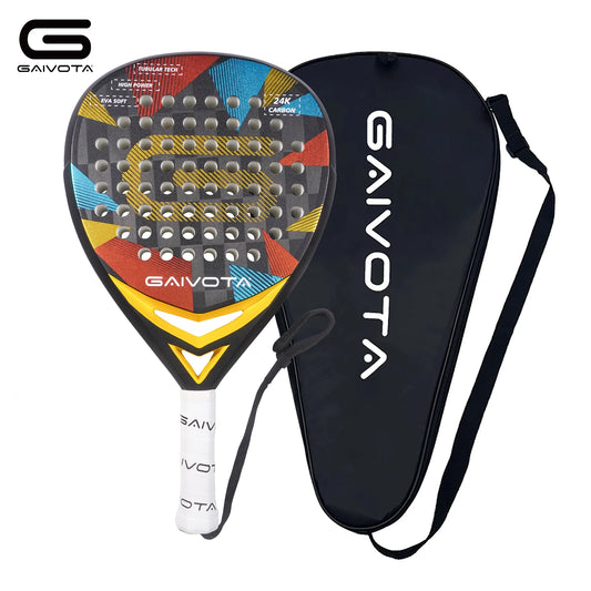 🛡️ GAIVOTA 700PRO Padel Racket – 24K Carbon Surface + High-Density EVA Core